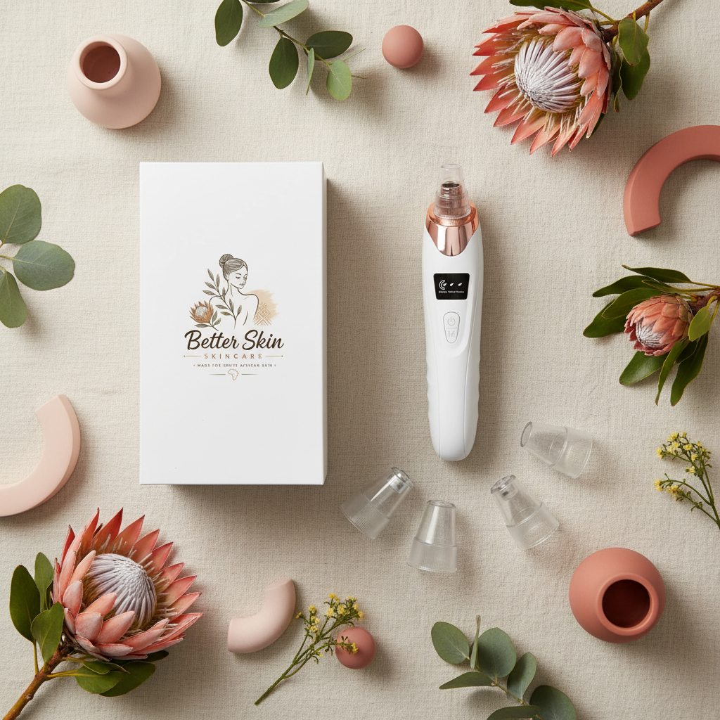 Blackhead Remover Flat Lay