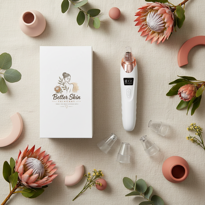 Blackhead Remover Flat Lay